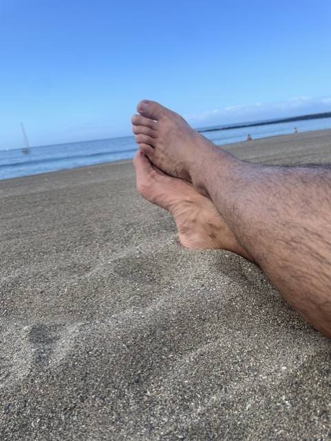 Pieds sur la plage, Ténérife